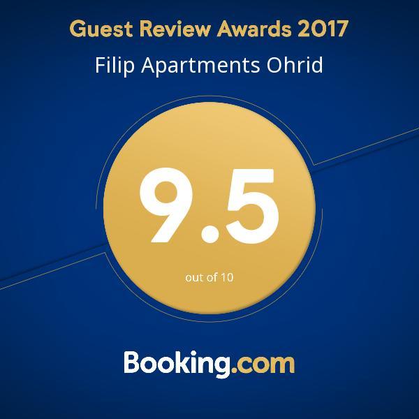Filip Apartments Ohrid Esterno foto
